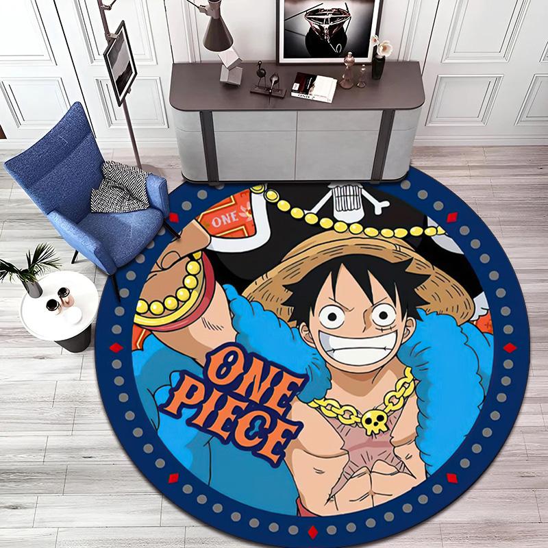 Cute Monkey D. Luffy from the Japanese manga ONE PIECE carpet is soft, home, bedroom, door mat decoration, and non slip carpet E10