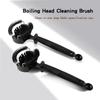 51/58mm Grinder Brush Removable Round Semi-automatic Espresso Group Brewing Head Home Kitchen Bar Coffee Machine Cleaning Tools