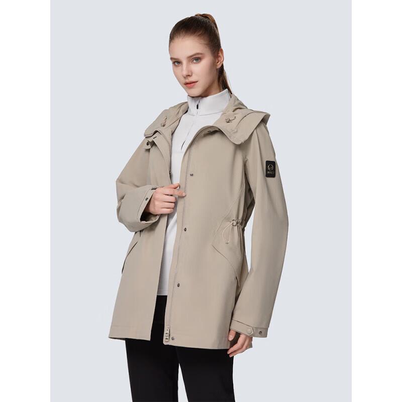 HALTI Women's Hardshell Hooded Casual Jacket