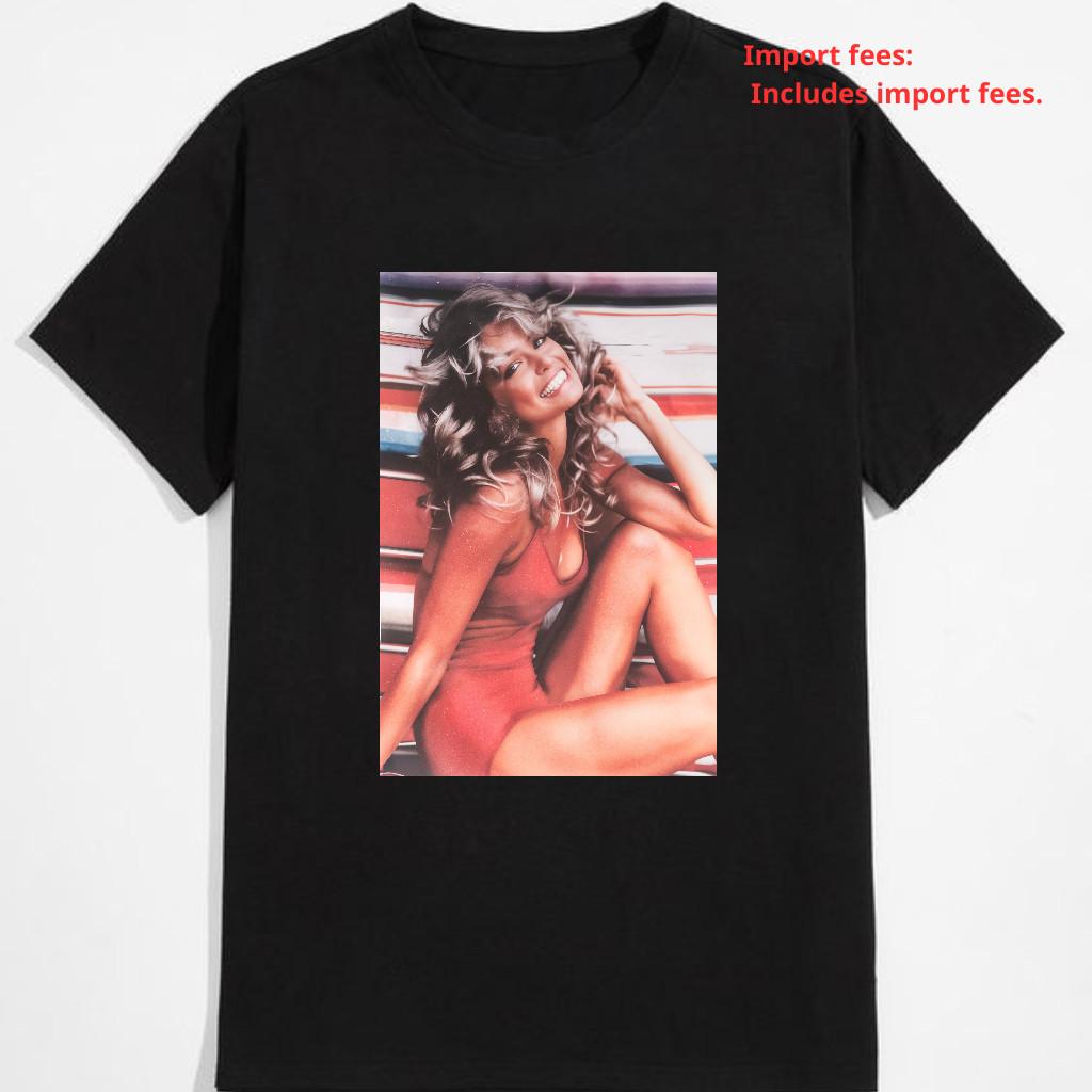 Rare Farrah Fawcett T-Shirt Unisex All Sizes S-5XL M