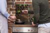 2x GLASS PROTECTIVE PLATE FOR STOVE 40x52 WOOD