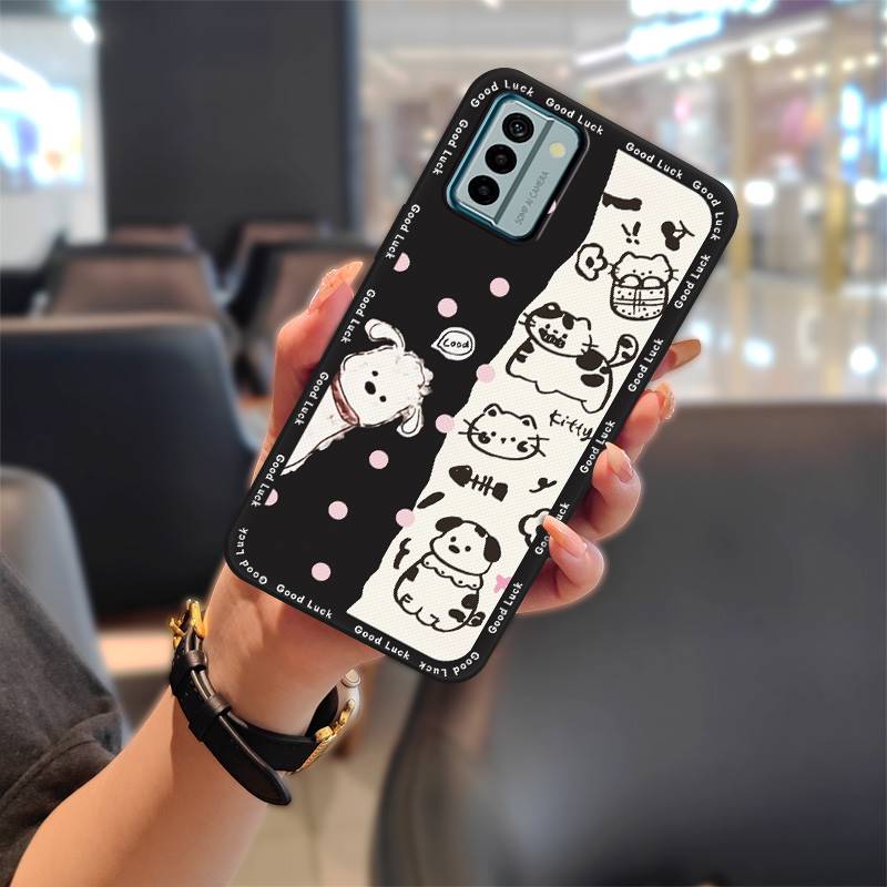 Fashion Design Durable Phone Case For Nokia G22 Anti-knock Back Cover Cute Soft case Anti-dust Graffiti Silicone Cartoon