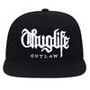 1 buc Șapcă Snapback la Modă Brodată Thug Life, Șapcă de Baseball pentru Sporturi în Aer Liber pentru Bărbați și Femei