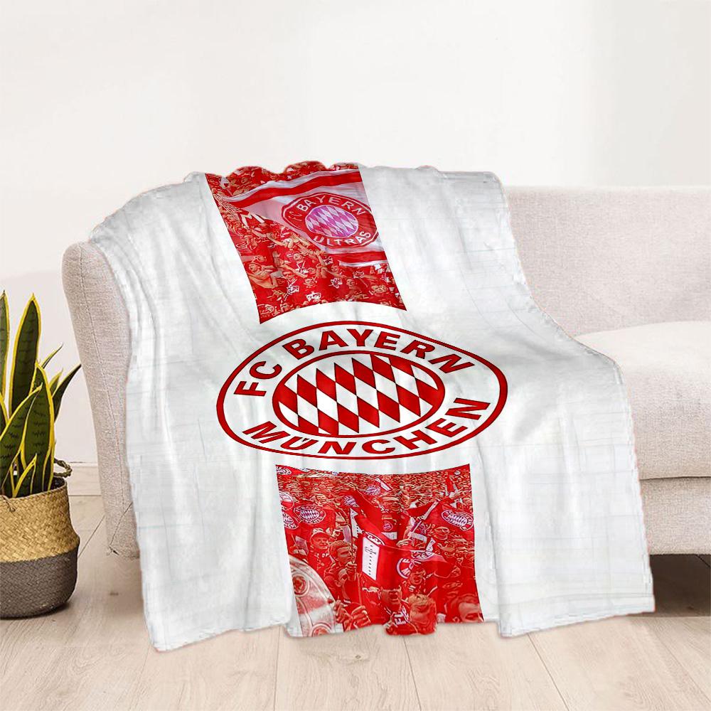 Bayern Munich Blanket Comfortable Perfect for Bed Livingroom Picnics for All Seasons Modern Birthday Christmas Gift Blanket