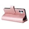 For iPhone 16 Plus Magnetic Leather Case Mobile Cover with Detachable Zipper Wallet Strap