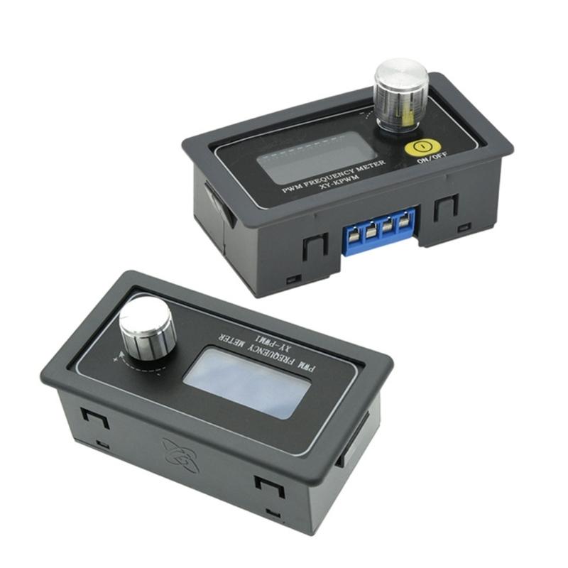 Square Waves Signal Generator Module 1Hz-150KHz with Adjustable Duty Cycle & LCD Screen for Microcontroller Applications