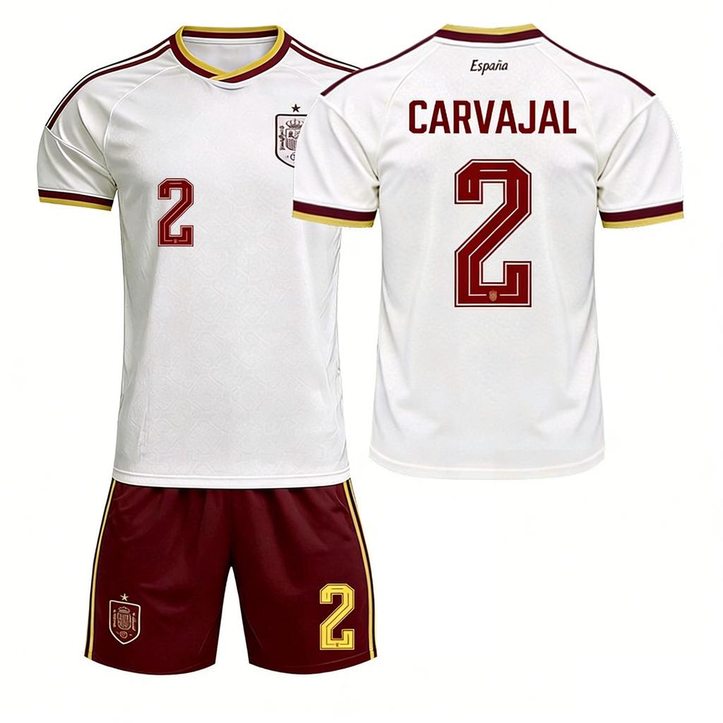 2627 US, Canada and Mexico World Cup Spain Away No. 19 Yamal Jersey 17 Williams Football Jersey Suit Men's