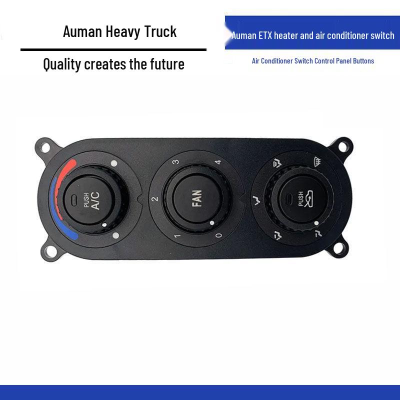 Howo ETX Heater AC Control Panel Speed Switch 1B24981120027 Standard