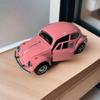 Non toxique 1:Voiture Alliage Échelle 38 Jaune Rose Double Porte Voiture à Inertie à Tirer Modèle de Voiture Beetle Rétro Alliage Jouet Décoration de Table