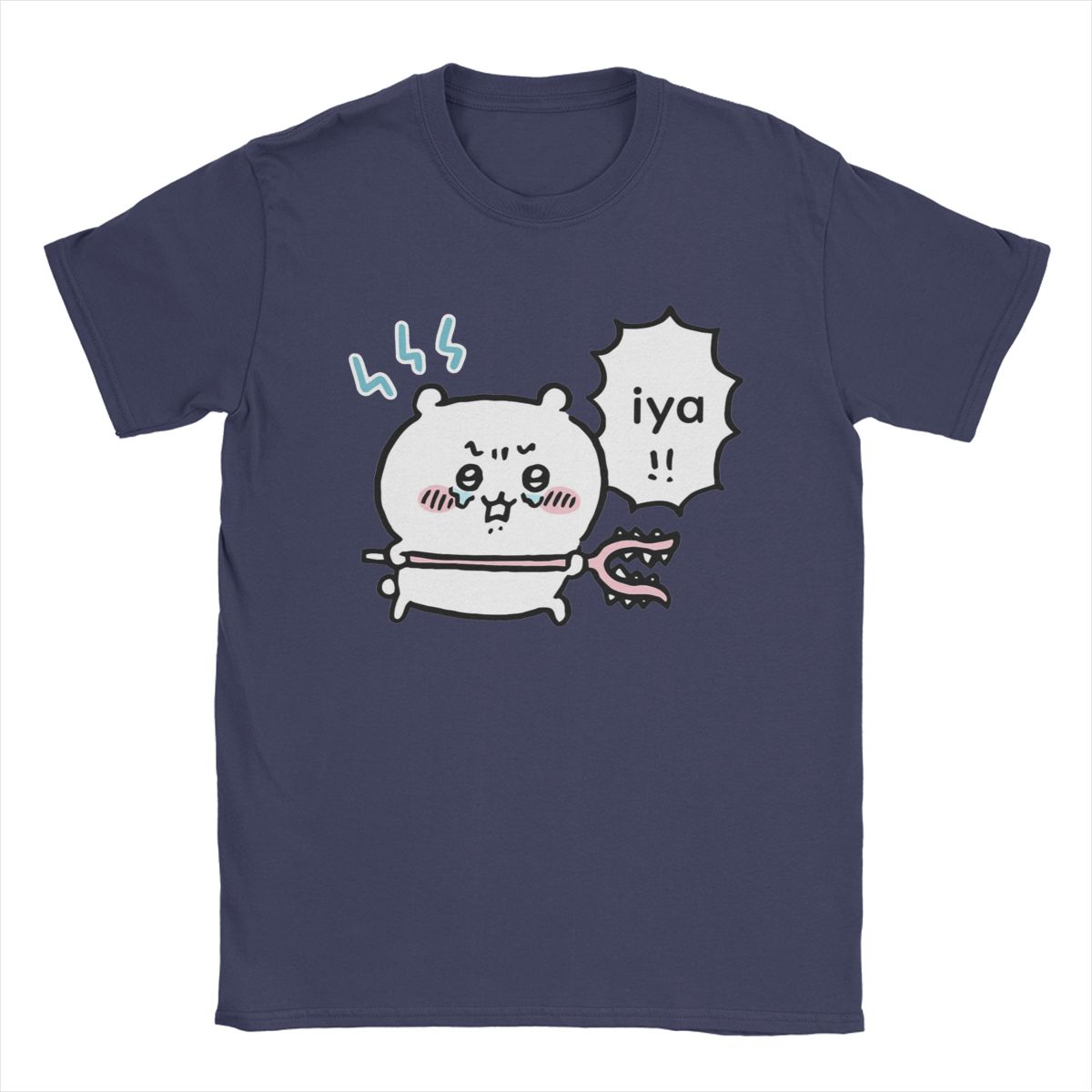 

Men s T-Shirts Chiikawa Fighting Casual Cotton Tees Short Sleeve T Shirt O Neck Tops Plus Size 4XL