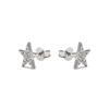 Boucles d'oreilles - LUXENTER - Leilda - Argent 925 - Zircon Cubique - Plaqué Rhodium