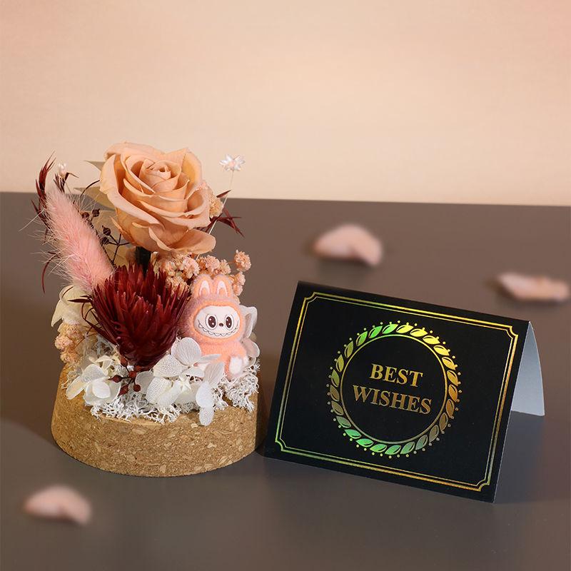 DIY Preserved Flower Material Kit  Rose Preserved Flower Decorative Handcrafted Gift