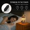 Adjustable Height Candle Warmer Lamp - 4-Level Dimming, Timer Function, Stylish Design, Brown (Multiple Colors Available)