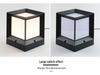 Minimalist Solar Waterproof Outdoor Gate Post Light for Gardens and Courtyards