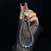 With Clip Crystal Beads Phone Chain Anti-lost Love Phone Pendant  Car Key Accessories