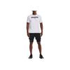 Under Armour Vent Casual Training Round Neck Loose Breathable Lightweight Short Sleeve T-Shirt Men Tops White 1365216-100