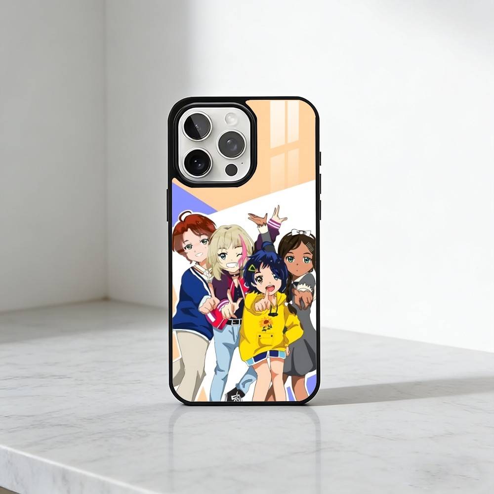 

WEP Anime W-Wonder Egg P-Priority Phone Case For iPhone17,16,15,14,13 Plus,Pro Max Magnetic For Magsafe Wireless Charging iPhone17