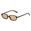  New Vintage Small Rectangle Sunglasses Women Shades UV400 Fashion Men Sun Glasses Clear Lens Frame