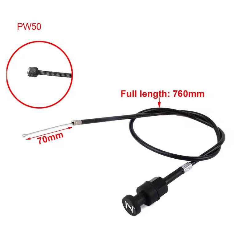 

Motorcycle Carburetor Push Pull Choke Cable For Yamaha PW50 PW80 Motobike Pit Dirt Bike Motocross Accessories 760mm