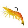 1/3/6Pcs Fishing Lures Shrimps Baits with Hook Realistic Looking Vibrant Color Freshwater Saltwater Shrimp Swimbaits Soft Lures