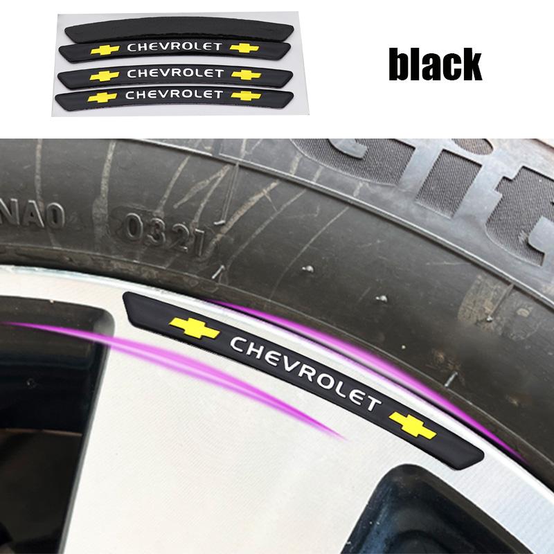 4 Stück 3D Chevrolet neuestes Aluminium Auto Rad Emblem Radnabendeckel Auto Felge Umbau Abzeichen Abdeckungen Aufkleber Styling Zubehör