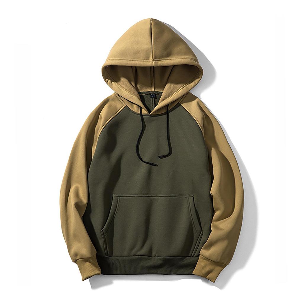 Men's Winter Casual Hoodie Warm Long Sleeves Sweatshirt Coat Jacket Sweater