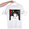 Bunny Girl Senpai Sakurajima Mai Printed T Shirt  Unisex Retro Washed Tops Tees Harajuku Tshirt Streetwear Hip Hop Male T-shirts Shirt