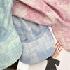 Mode Tvättad Färg Huvudduk Hatt Justerbar Bomullshatt Bekväm Scarf Huvuddukshatt För Kvinnor och Flickor Vardagsbruk