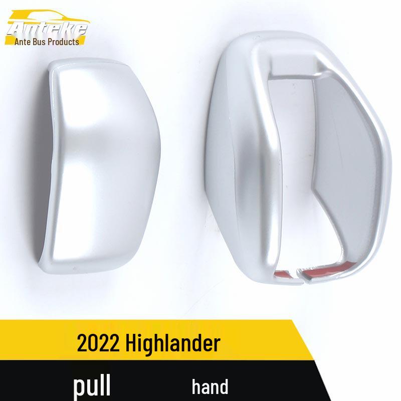 Fits 22 Highlander Models: Full-Wrap Gear Shift Knob Decorative Frame for Center Console.