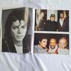 [USED] Price discount T-shirt LL bonus Michael Jackson pamphlet 2-volume set 1987 Hist
