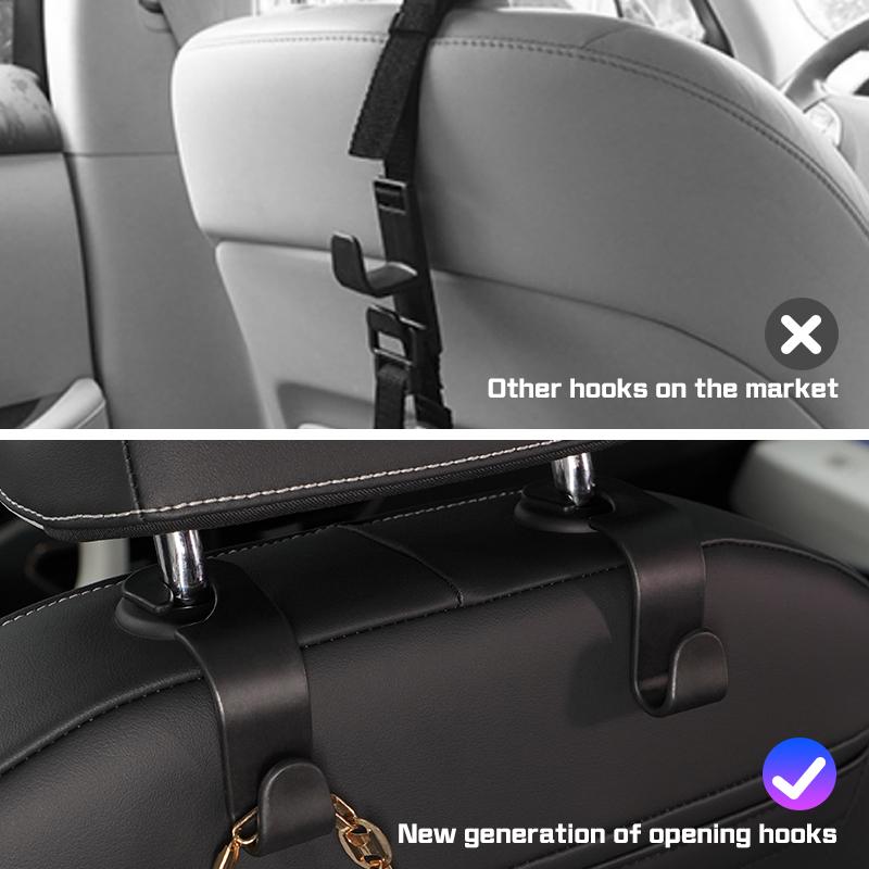 Car Seat Headrest Hook For Volkswagen VW Scirocco Jetta Beetle Golf 4 5 6 mk8 Passat Polo B5 Tiguan Backrest Hanger Storage Hook zj3
