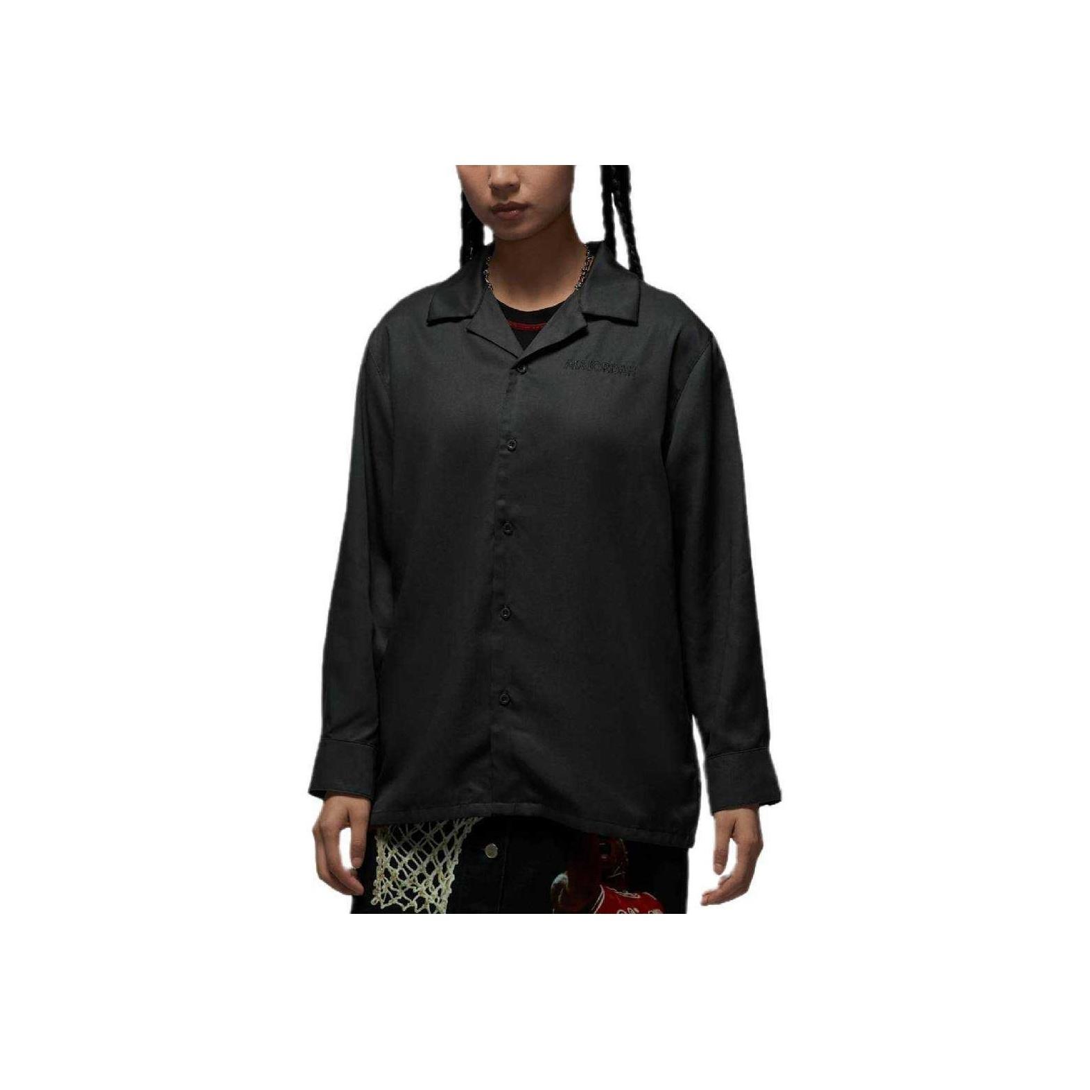 

Jordan Воздух Мода Простой Стильный Трендовый Однотонный Рубашка с Длинным Рукавом Женские рубашки Темно-Дымчато-Серый HJ0021-045 M