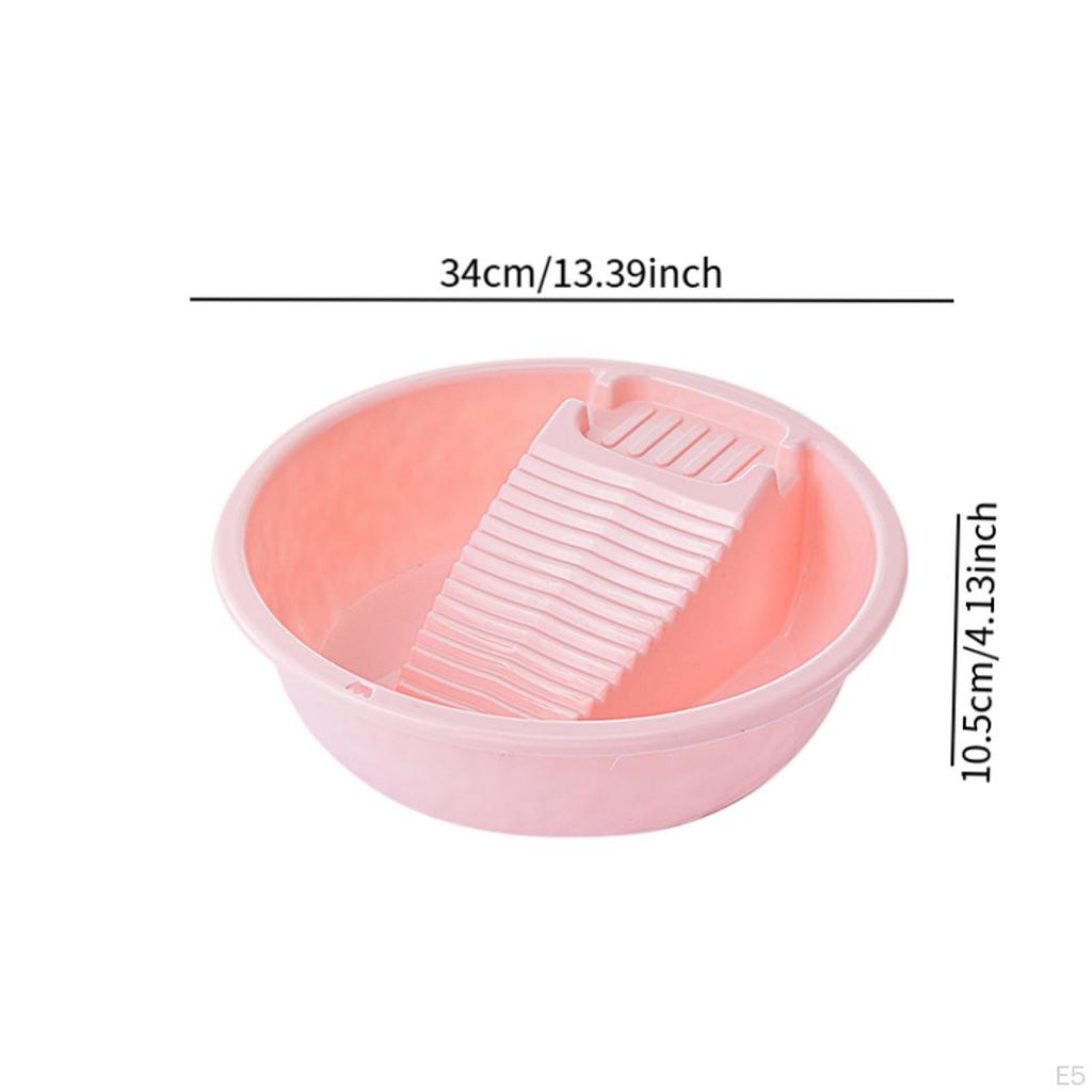 Convenient, Space-saving Washboard with Soap Holder for Towels, Pet Clothes, T-shirts, And More.