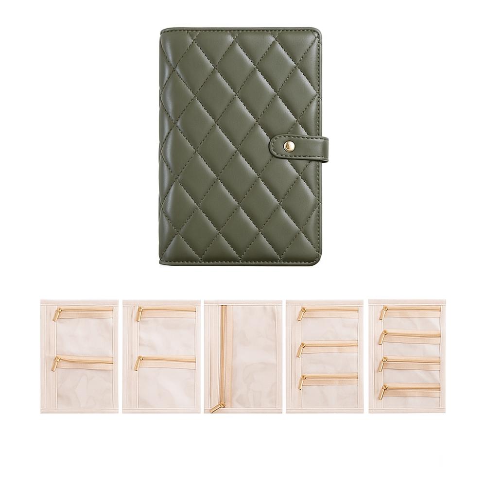 Partition Necklace Binder Waterproof Jewelry Packaging Brochure Jewelry Storage Book  Travel