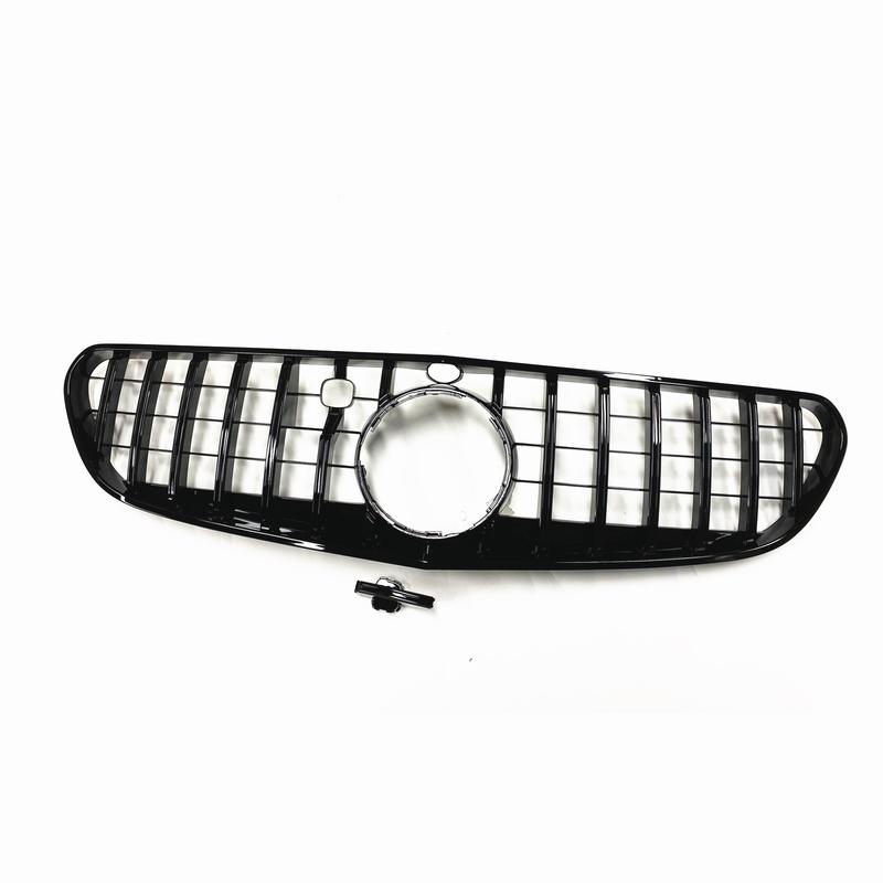 Front Grille GT Style Racing Grill For Mercedes-Benz C217 W217 S Class Coupe 2015-2017 S500 S550 S560 Upper Bumper Hood Grills