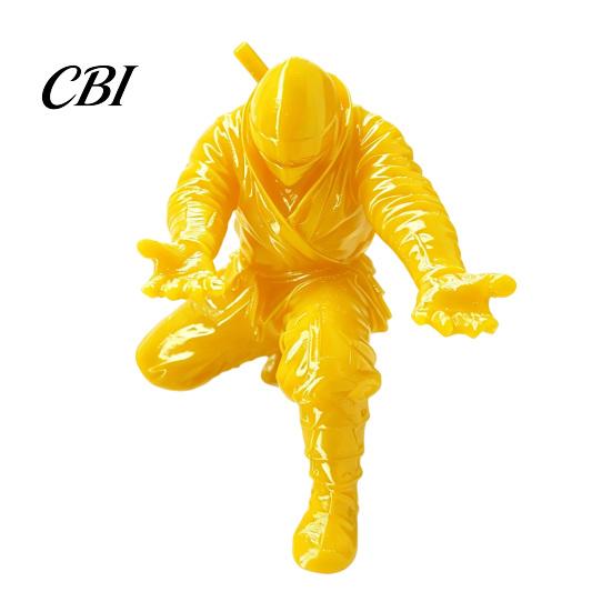 Desktop Pen Organizer 3D Printed Ninja Holder, Unique Figurine, Creative Holder for Office Organizer, Desk Decor Craft Storage Practical
