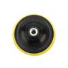 Self-Adhesive 4-Inch Flocking Sandpaper Disc for Angle Grinders - Hook & Loop Polishing Pad.