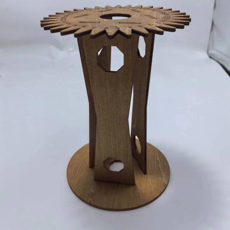 

Weaving Wood Braiding Disk String DIY Bracelet Knitting Disk Handmade Woven with Wooden Handles Hand Rope Braiding Frame