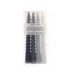 Gradient Color Threaded Long Rod Candle Home Romantic Wedding Decoration Spiral Rod Wax