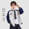 Romon Boys' Casual Baseball Jacket