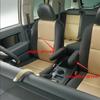 2X PU Leather Seat Armrest Cover Trim For Toyota FJ Cruiser 2007-