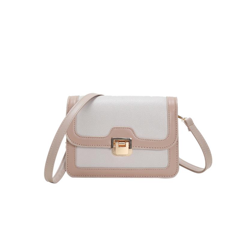 This year, the retro flip underarm bag is popular for women's 2025 new spring high-end textured shoulder square bag.