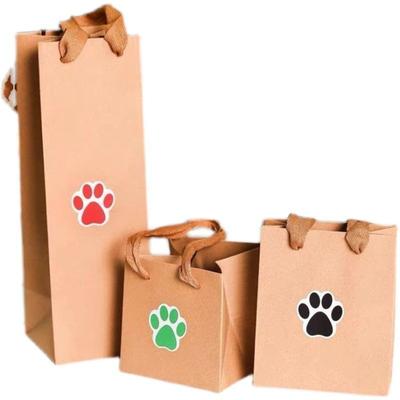 500pcs Children Pet Dog Paw Stickers Cute Animal Shape Wall Decal Self-adhesive Label Stickers For