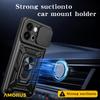 AMORUS For OnePlus 13s 5G/13T 5G Case Kickstand PC+TPU Phone Cover with Camera Lens Slider