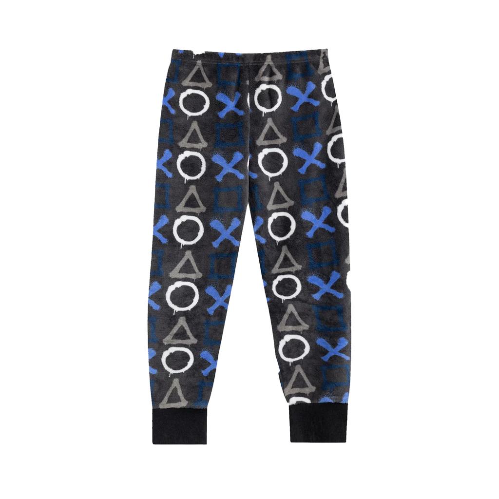 PlayStation Set Pijama Lungă cu Mânecă Lungă și Logo pentru Băieți