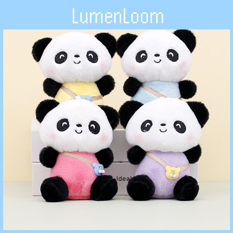 Adorable Plush Panda Keychain New Cute Stuffed Animal Toy For Bags And Couples