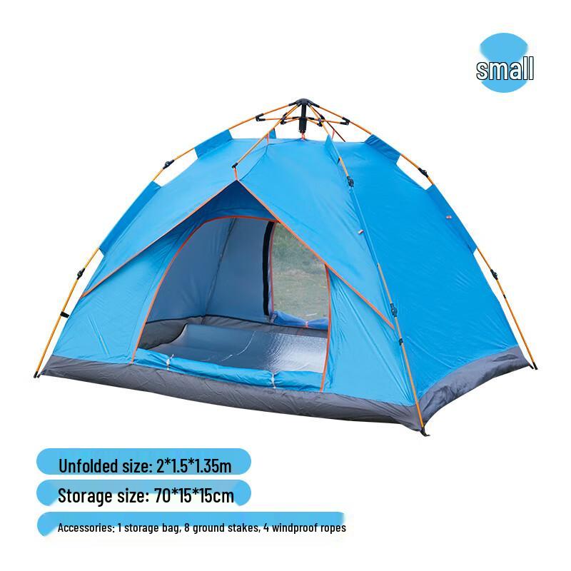 Automatic Hydraulic Pop-Up 1-2 Person Camping Tent 1-2 Person