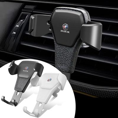 For Buick Enclave Regal Lacrosse Encore Excelle Envision Gravity Car Accessories Badge Phone Holder Bracket Air Clip Mount Stand Accessories