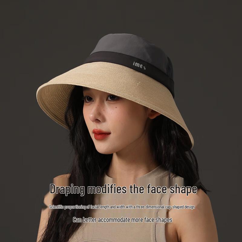 

WEZHO Flat Top Wide Brim Summer Sun Hat