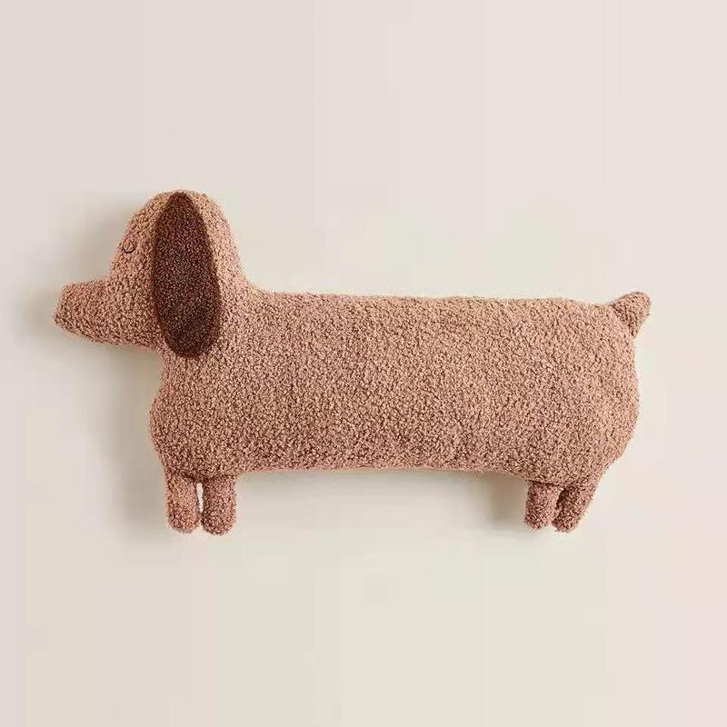 

Dachshund throw pillow plush toy dog dog doll home sofa pillow cushion girl sleeping long pillow 70*35cm（0.45kg）